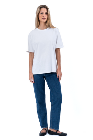 Heavy Boxfit Tee - Hvit
