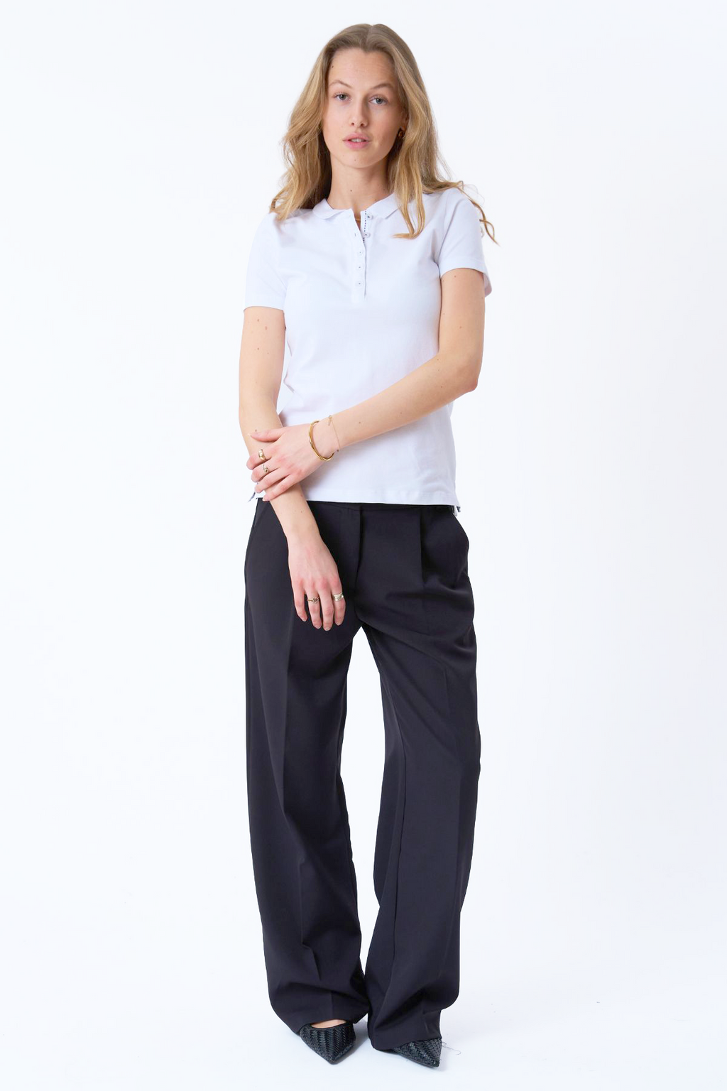 Polo Shirt - Hvit