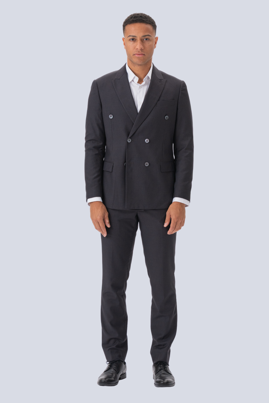 Premium Dobbeltspent Dress (Gråbrun)