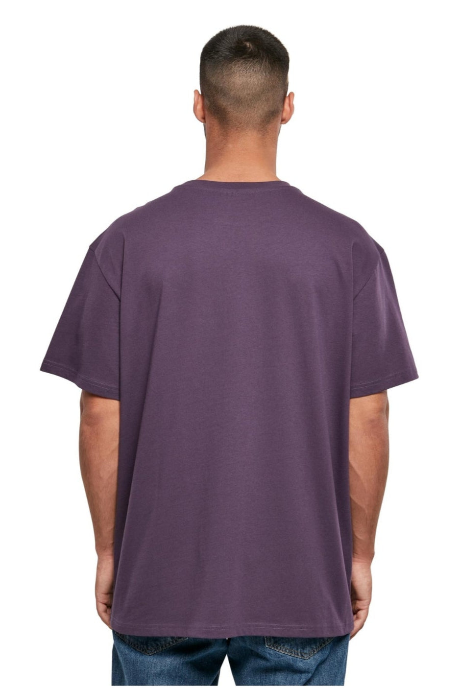 Heavy Oversized T-skjorte - Purple Night