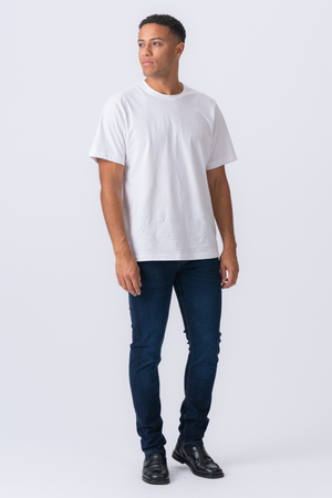 Performance Jeans (Slim) - Dark Blue Denim