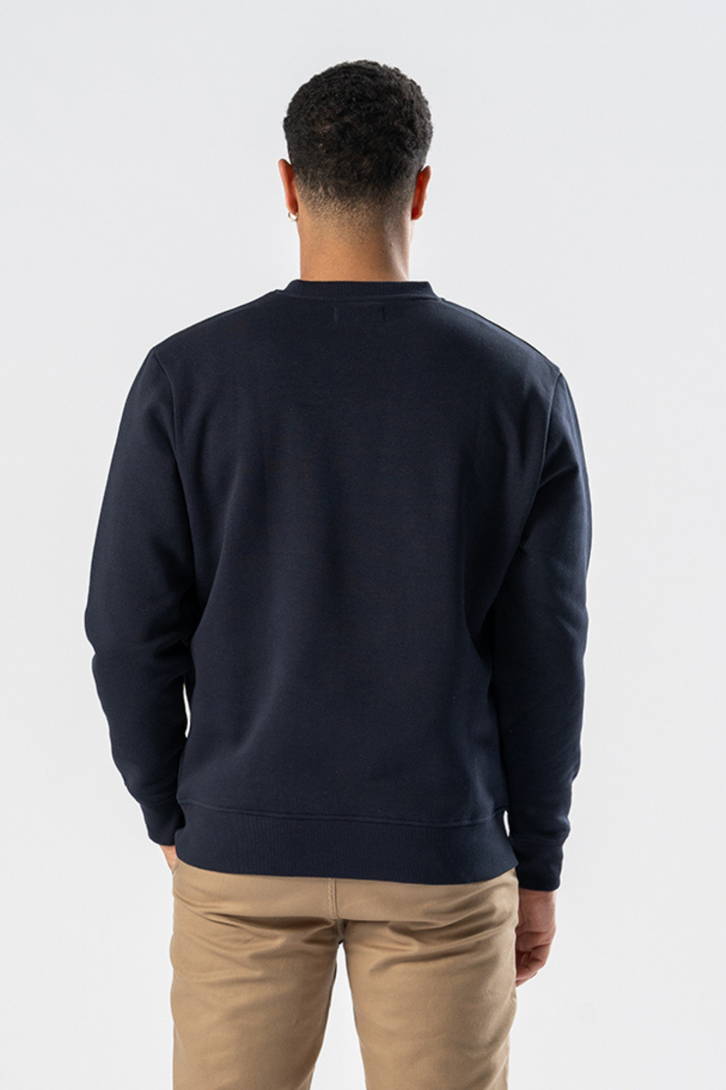Sweatshirt Crewneck - Marineblå