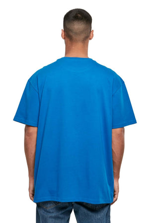 Heavy Oversized T-shirt - Koboltblå