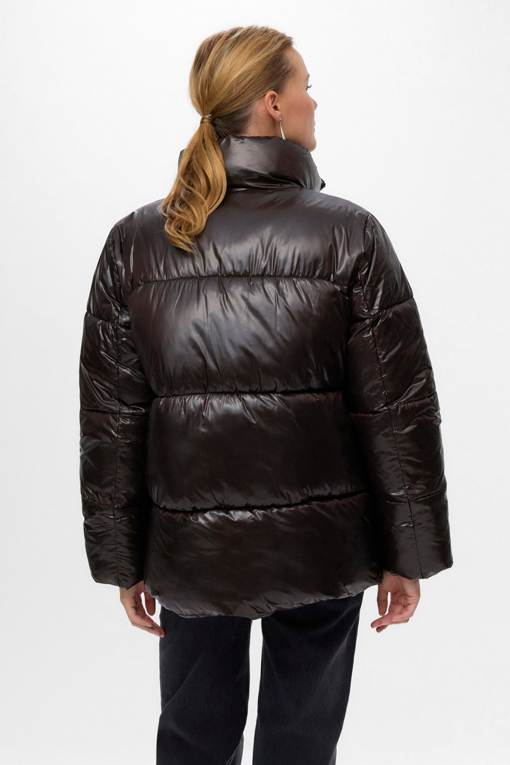 Sabrina Kort Jakke - Chocolate Torte