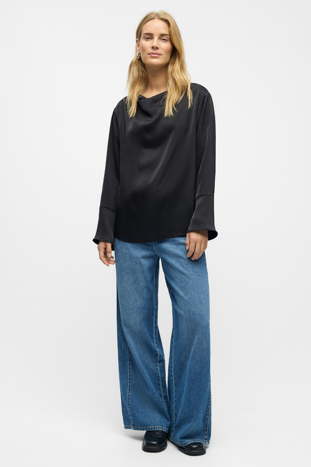 Chilli Waterfall Topp - Svart