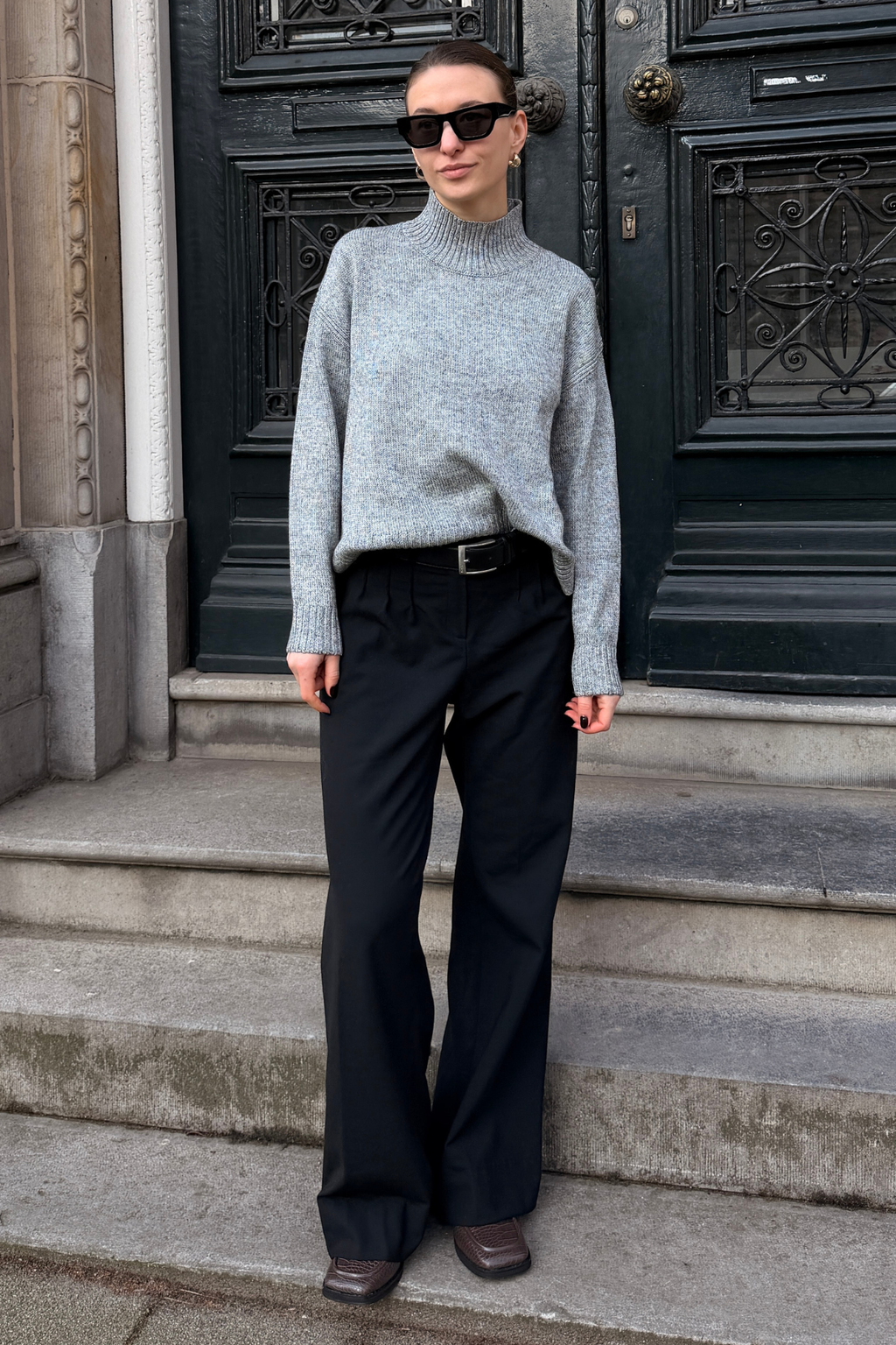 Emma Strikk - Lys Grå