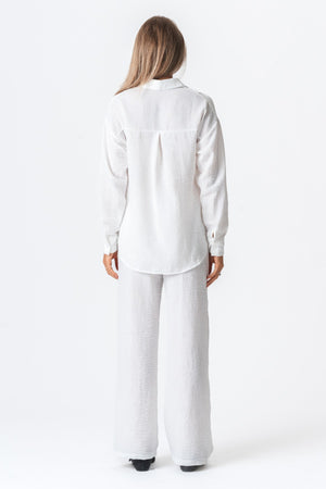 Lilly Bukser + Lilly Skjorte (Hvit) – Pakketilbud