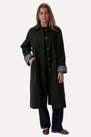 Livia Trenchcoat - Oliven