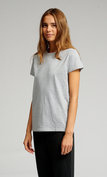 Basic T-shirt - Oxford Grå