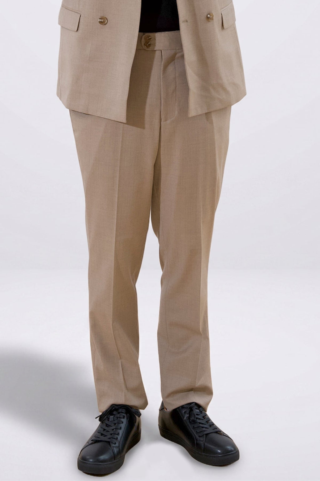 Classic Pants - Beige Melange