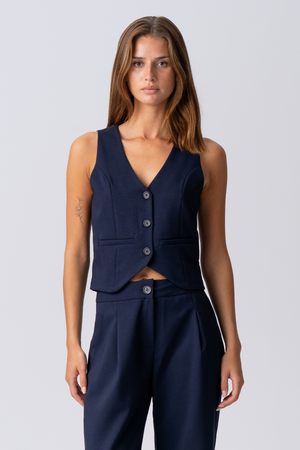 Natalie Vest - Navy
