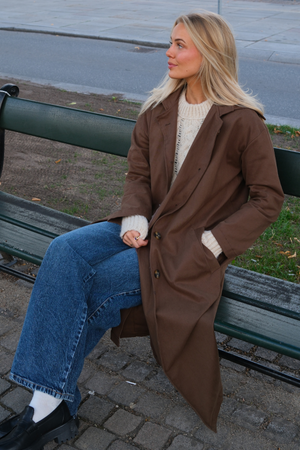 Carla Trenchcoat - Brun