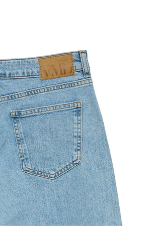 Alexis Low Waist Denim Jeans - Lyseblå Denim