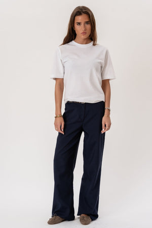 Talia Baggy Bukse - Navy