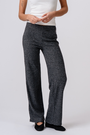 Ivy Knit Pants - Antrasitt