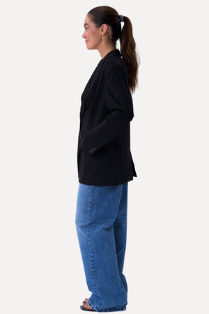 Klassisk fit Blazer - Svart