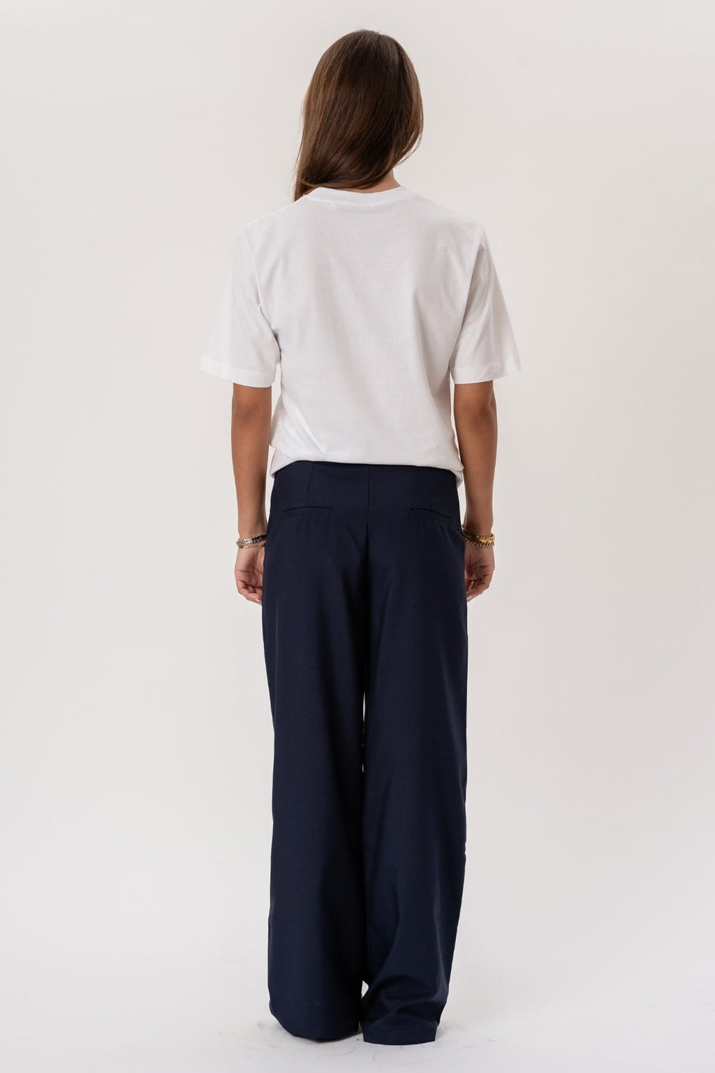 Talia Baggy Bukse - Navy