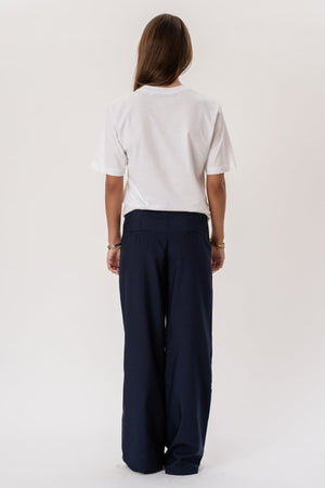Talia Baggy Bukse - Navy