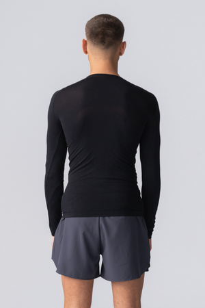 Prime Langermet T-skjorte - Svart