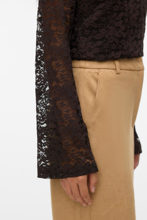 Kanya O-hals Kort Topp - Chocolate Torte