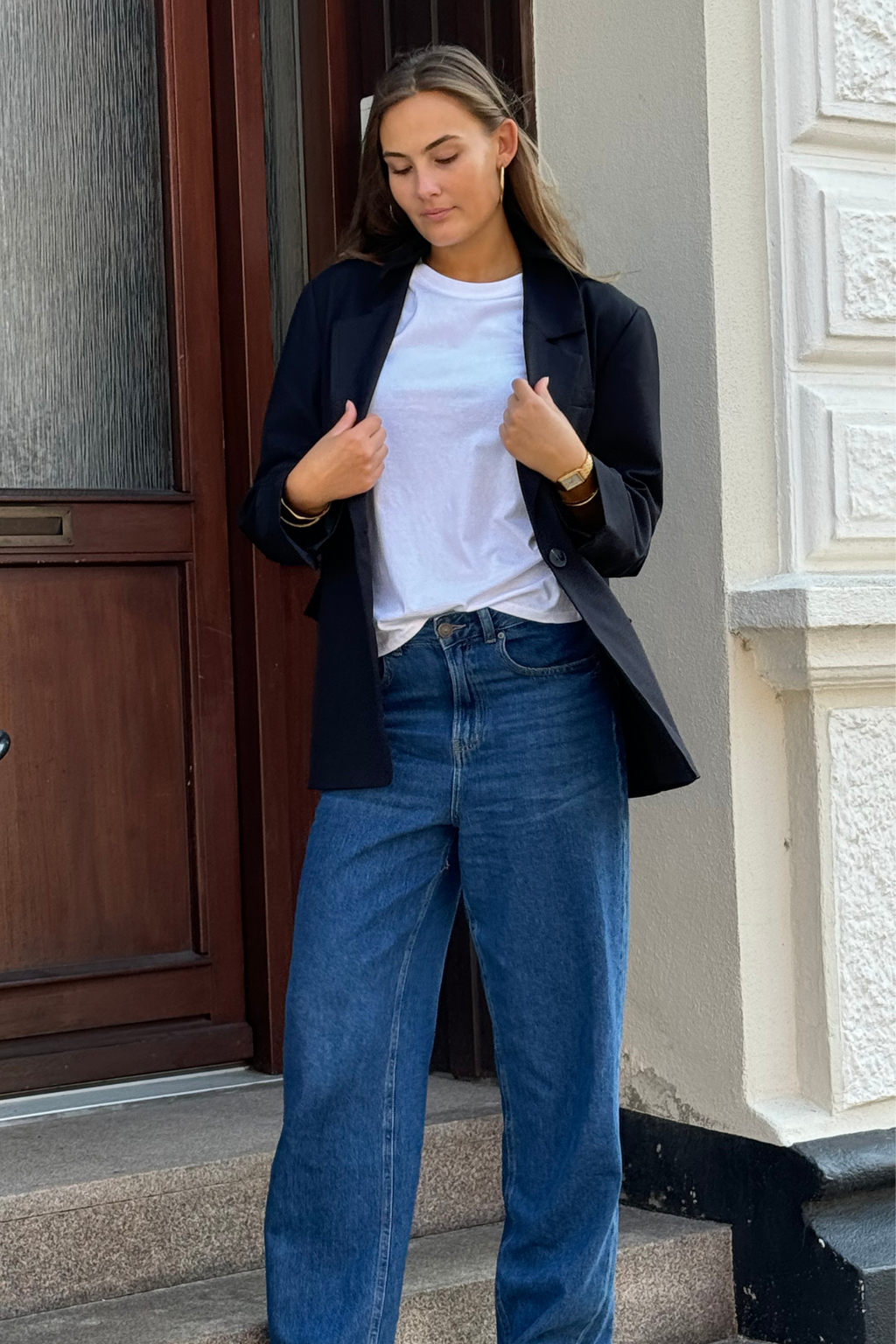 Oversized Blazer - Svart