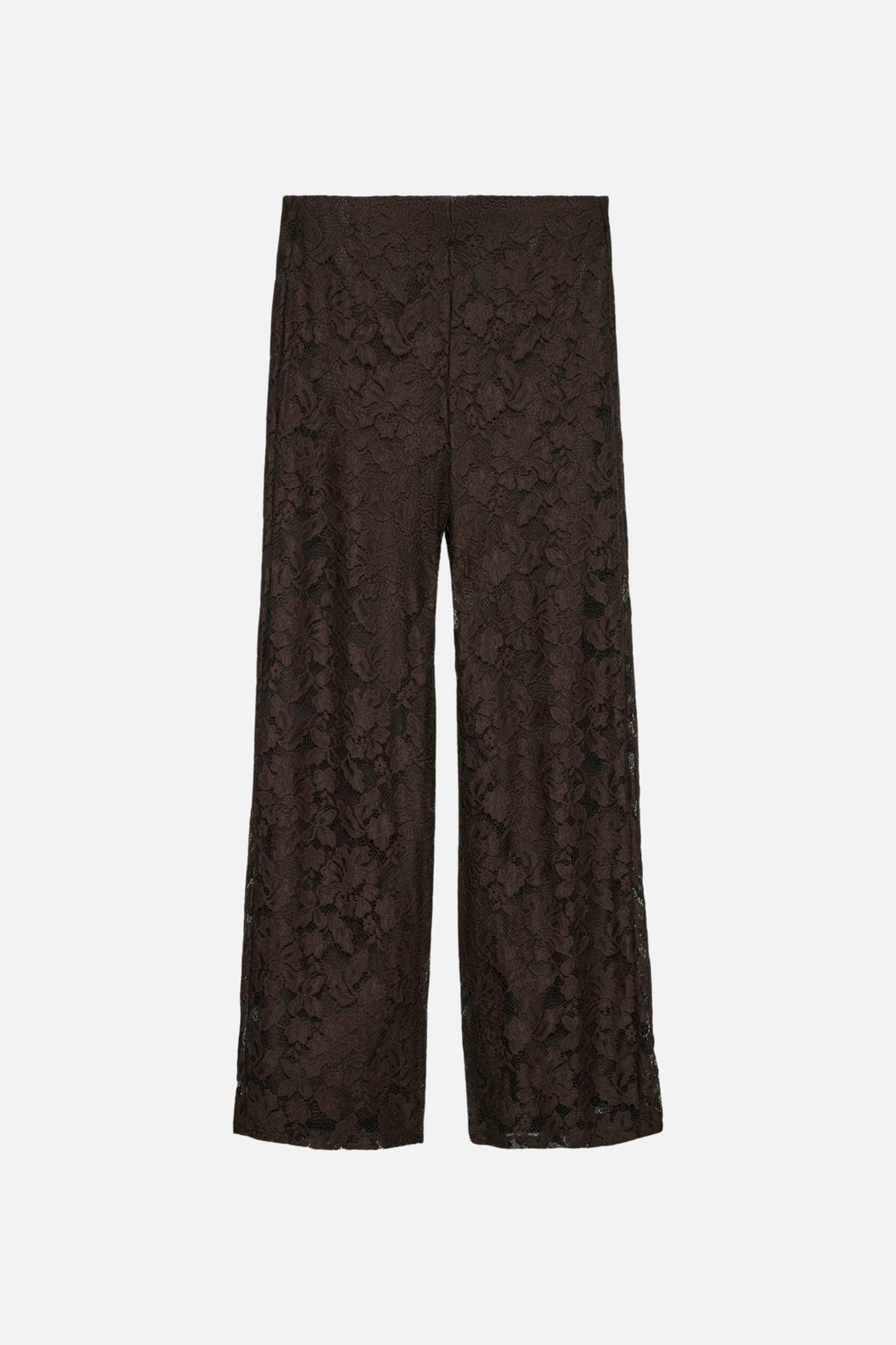 Neline Wide Pant - Sjokoladetorte