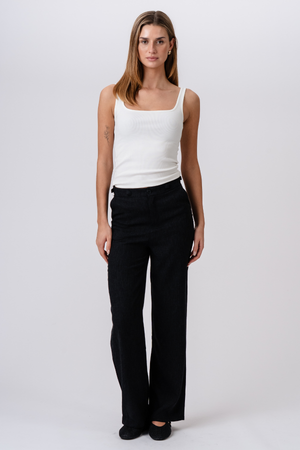 Aya Loose Pants - Svart