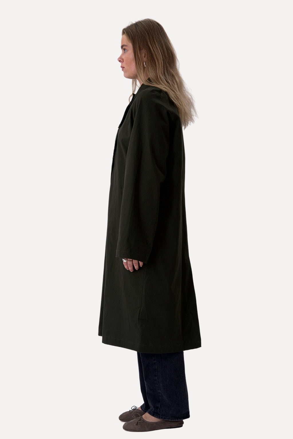Livia Trenchcoat - Oliven