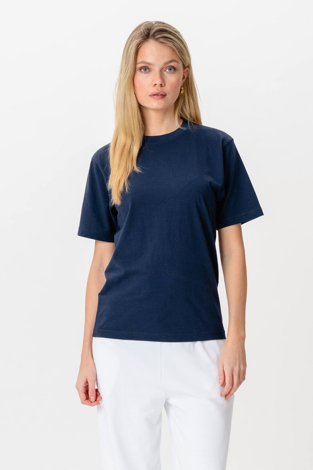 Oversized T-shirt - Marineblå