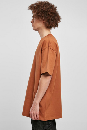Heavy Oversized T-skjorte - Toffee