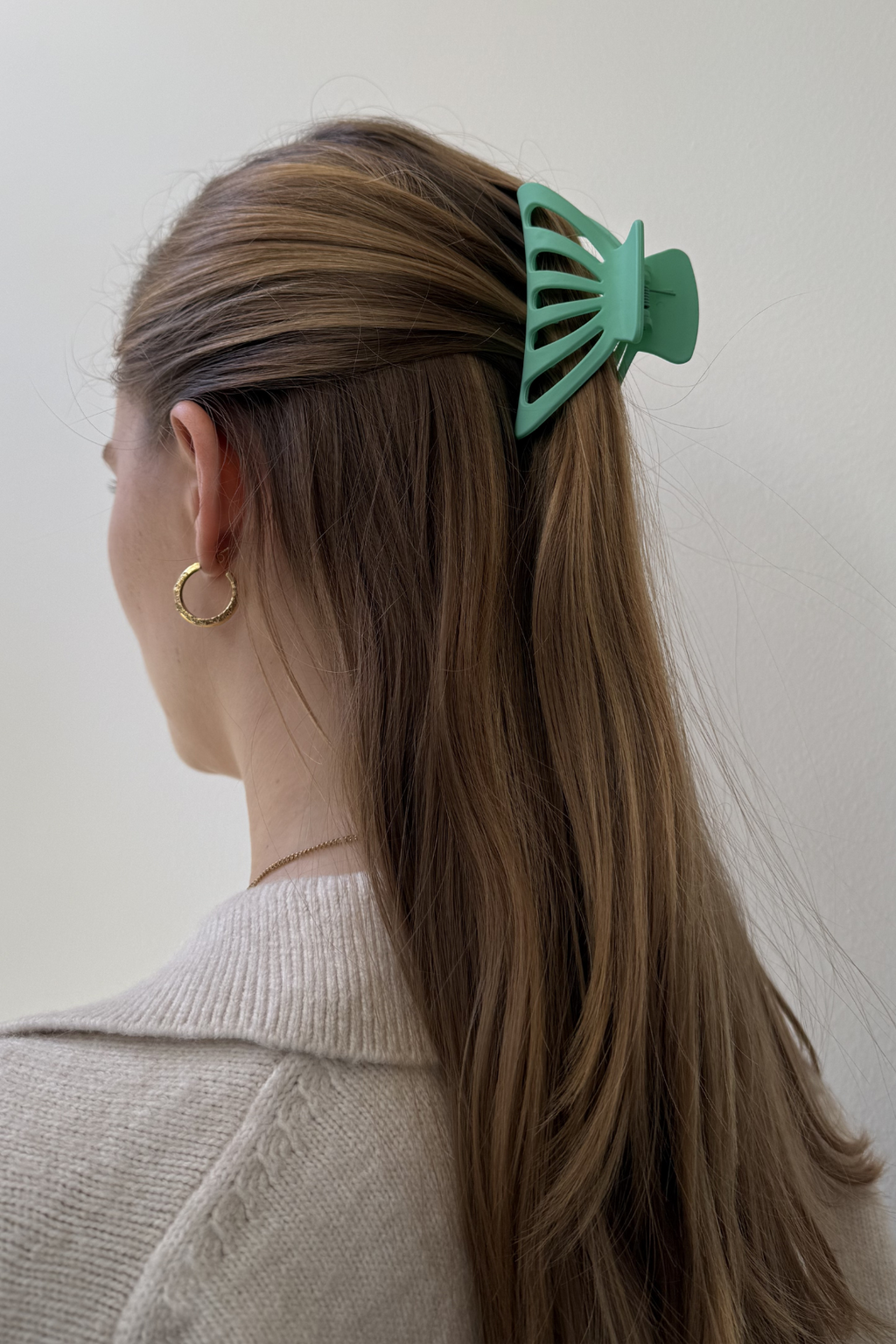 Hollow Claw Clip - Grønn