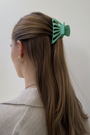 Hollow Claw Clip - Grønn