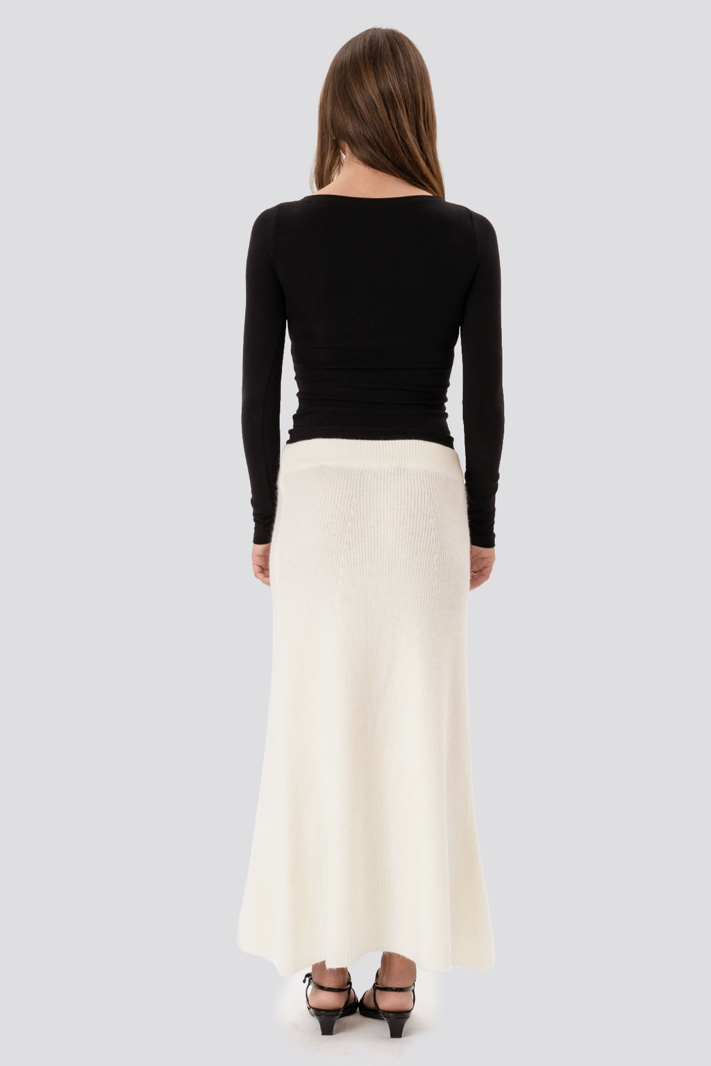 Nova Knit Skirt - Hvit
