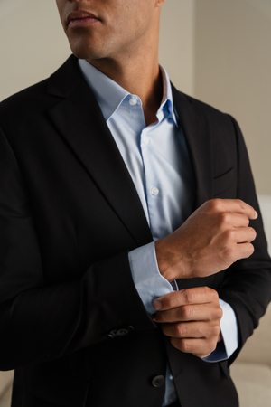 Premium Enkeltspent Blazer - Svart