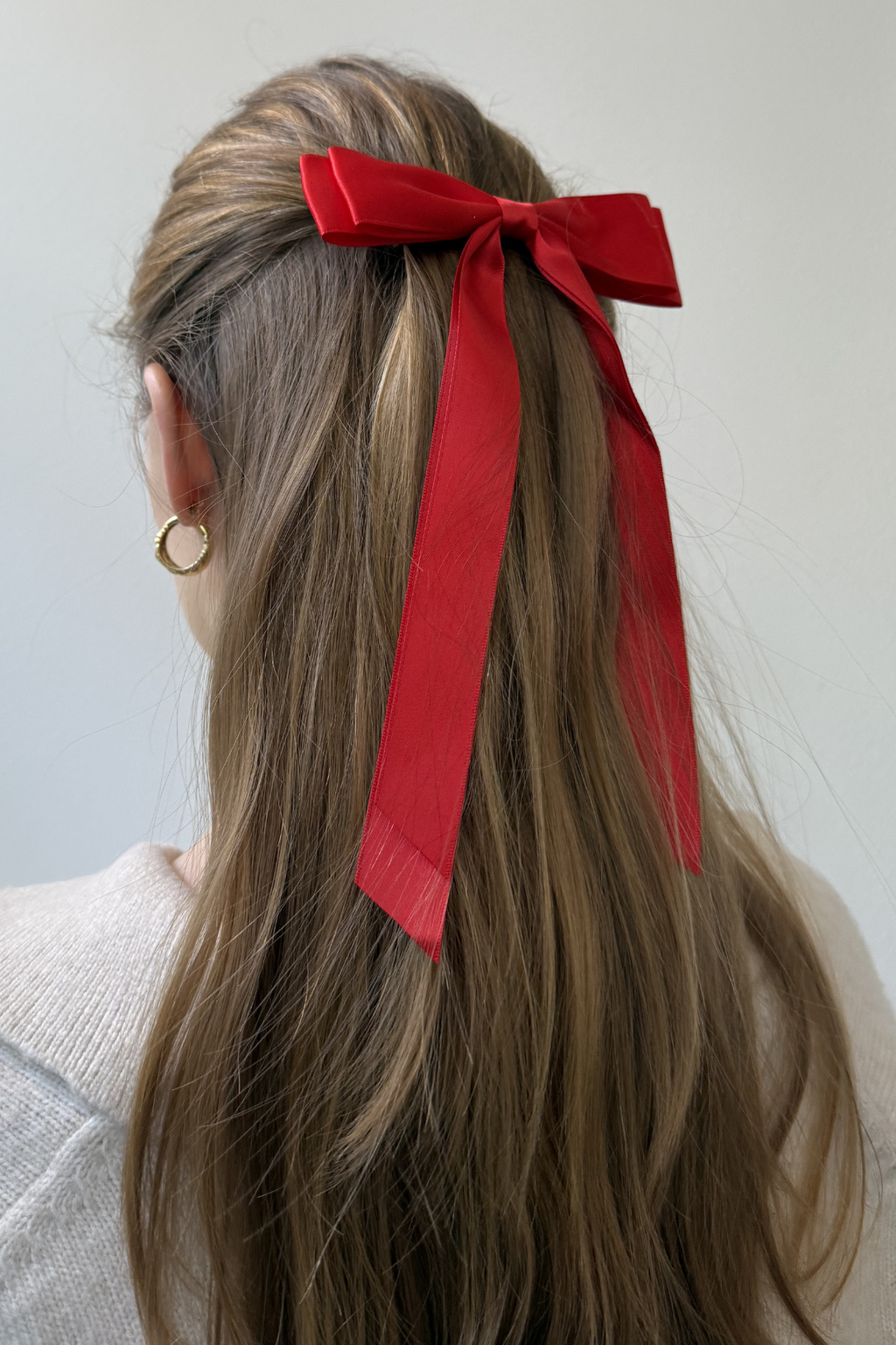 Bow Clip - Rød