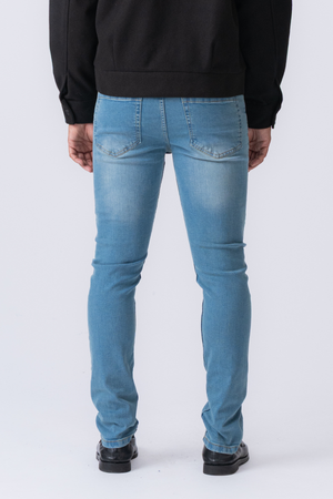 Performance Jeans (Slim)  - Lyse Blå