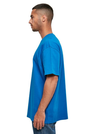 Heavy Oversized T-shirt - Koboltblå