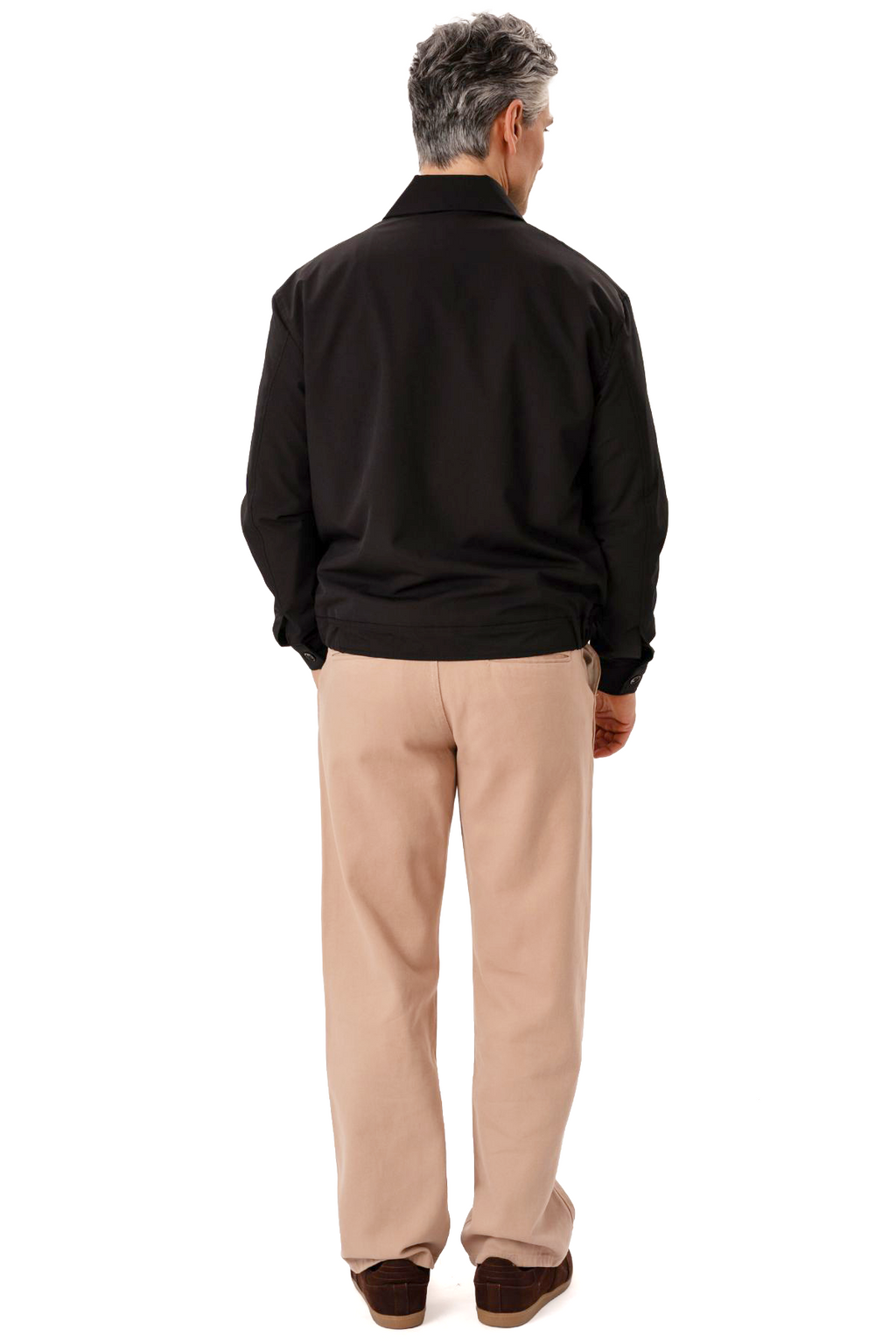 Milan Zipper Jacket - Svart
