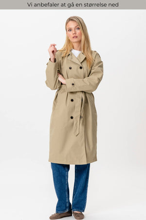 Linea trenchcoat - Sand