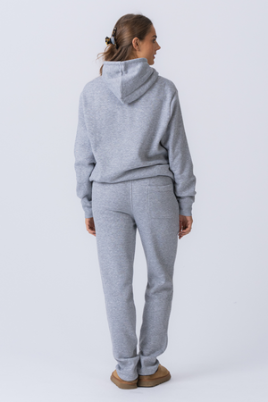 Essensiell Hoodie Sweatsuit for Dame - Grå