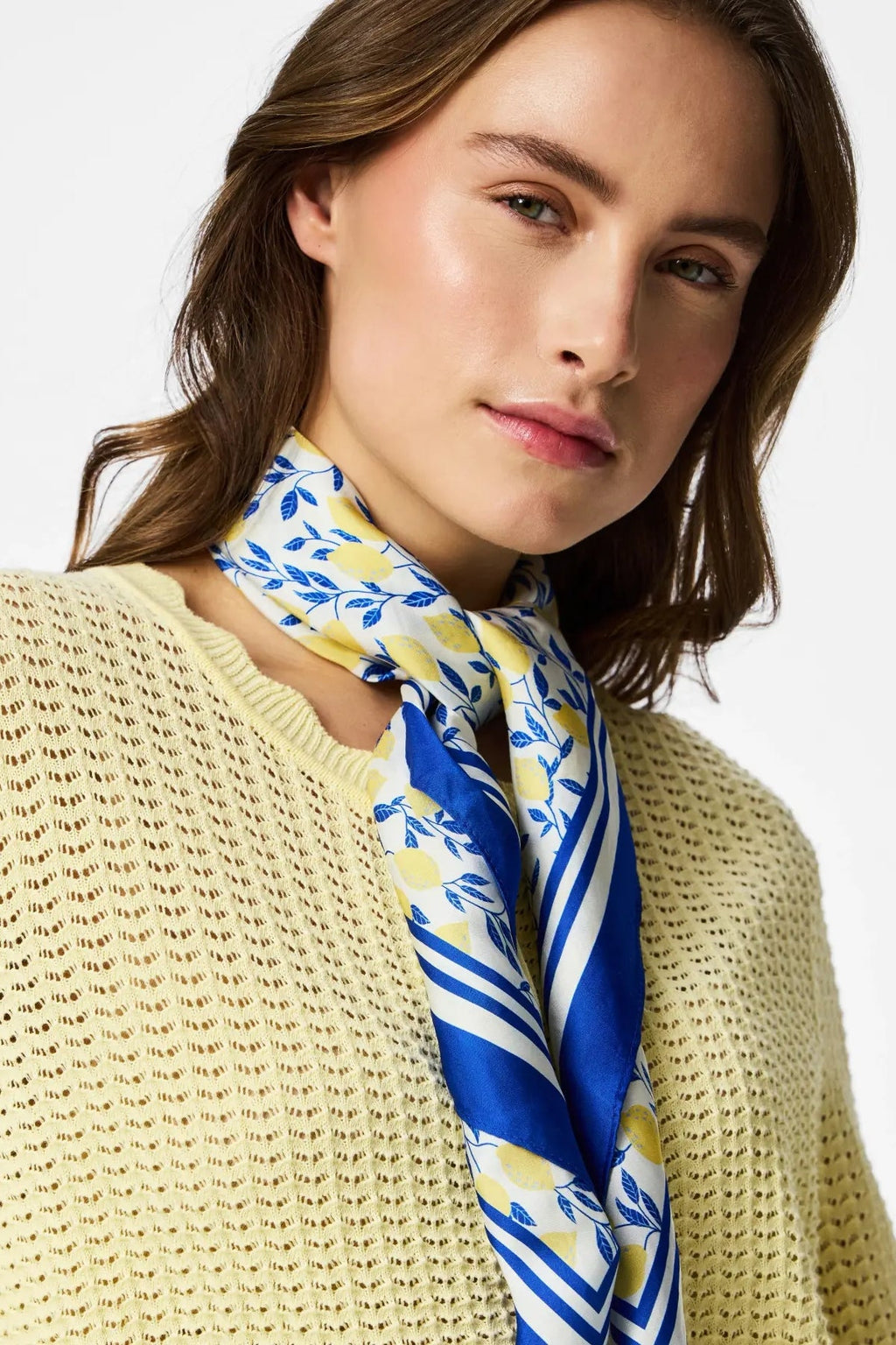 Scout O-Neck Strikket Cardigan - French Vanilla