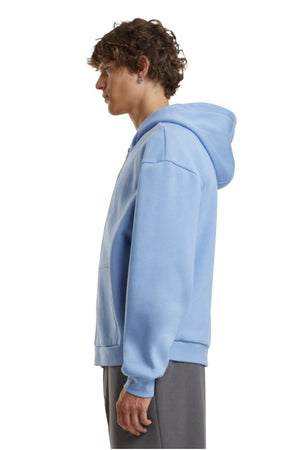 Everyday Zip Hoodie - Pudderblå