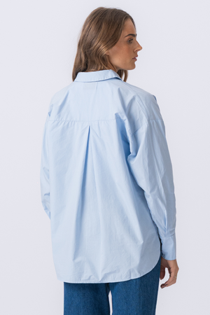 Relaxed Shirt - Lyse Blå