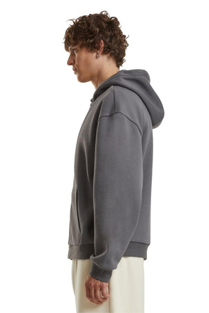Everyday Zip Hoodie - Magnet