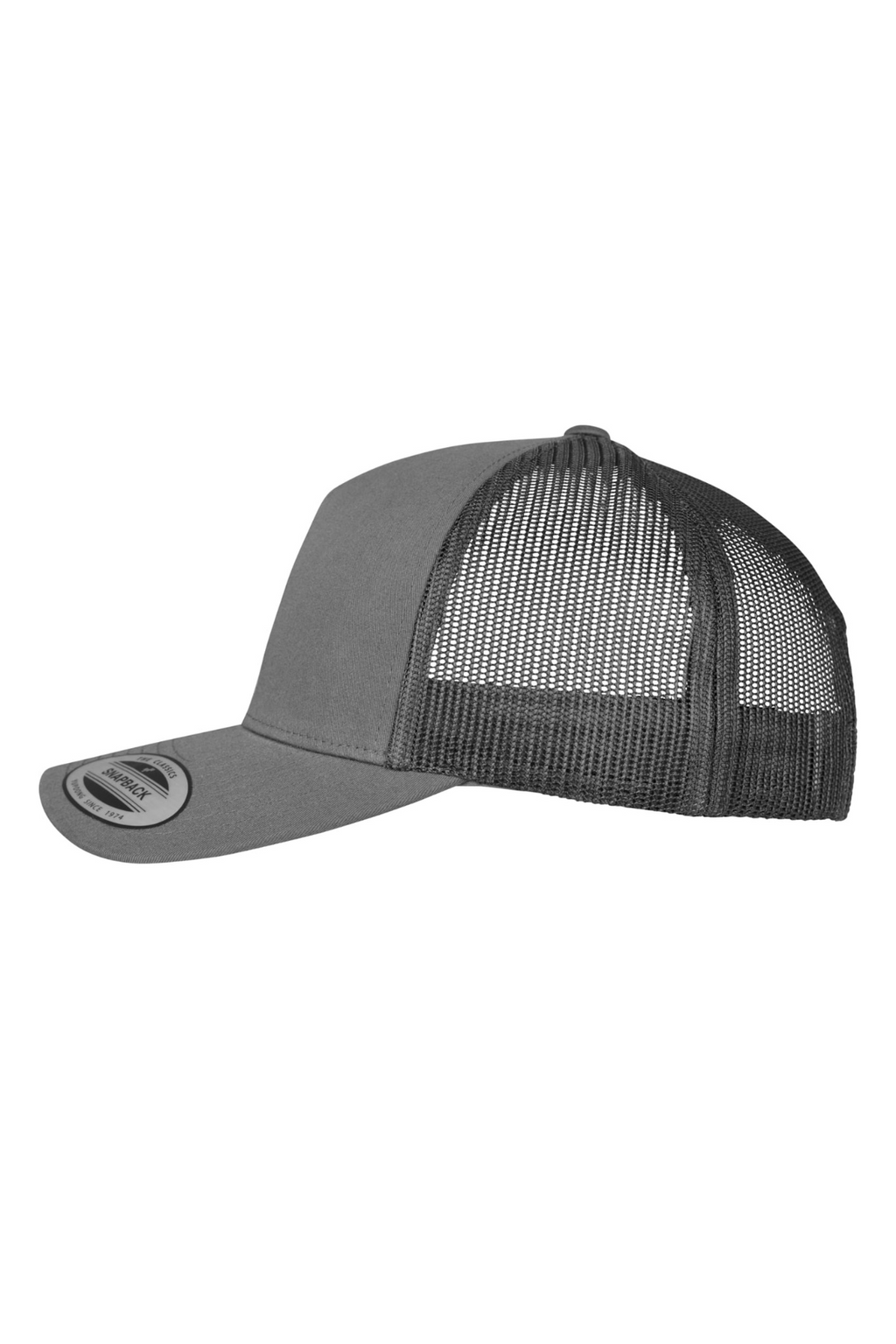 Retro Trucker Cap - Kullgrå