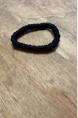 Silkeelastisk - Svart