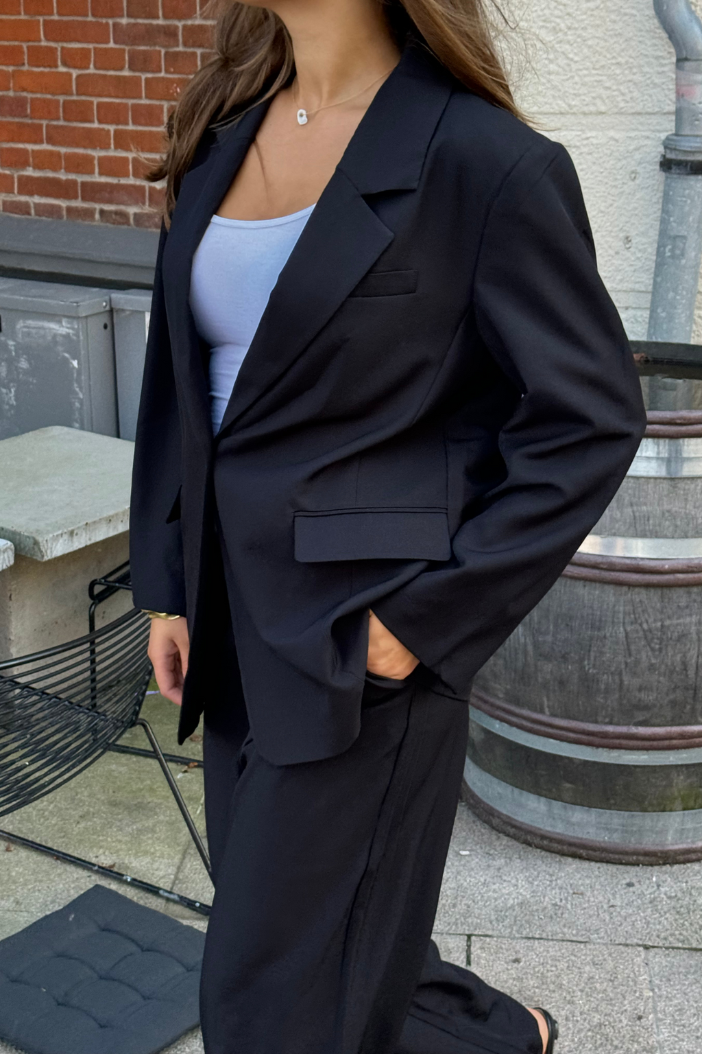 Oversized dress (Svart) - Pakketilbud (V.I.P)