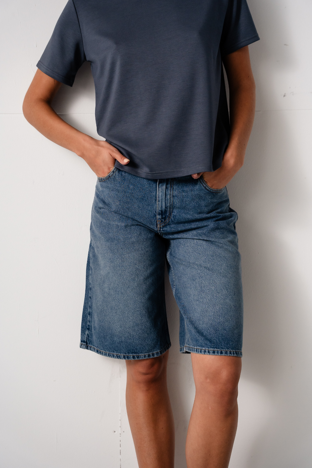 Denimshorts - Blue Denim