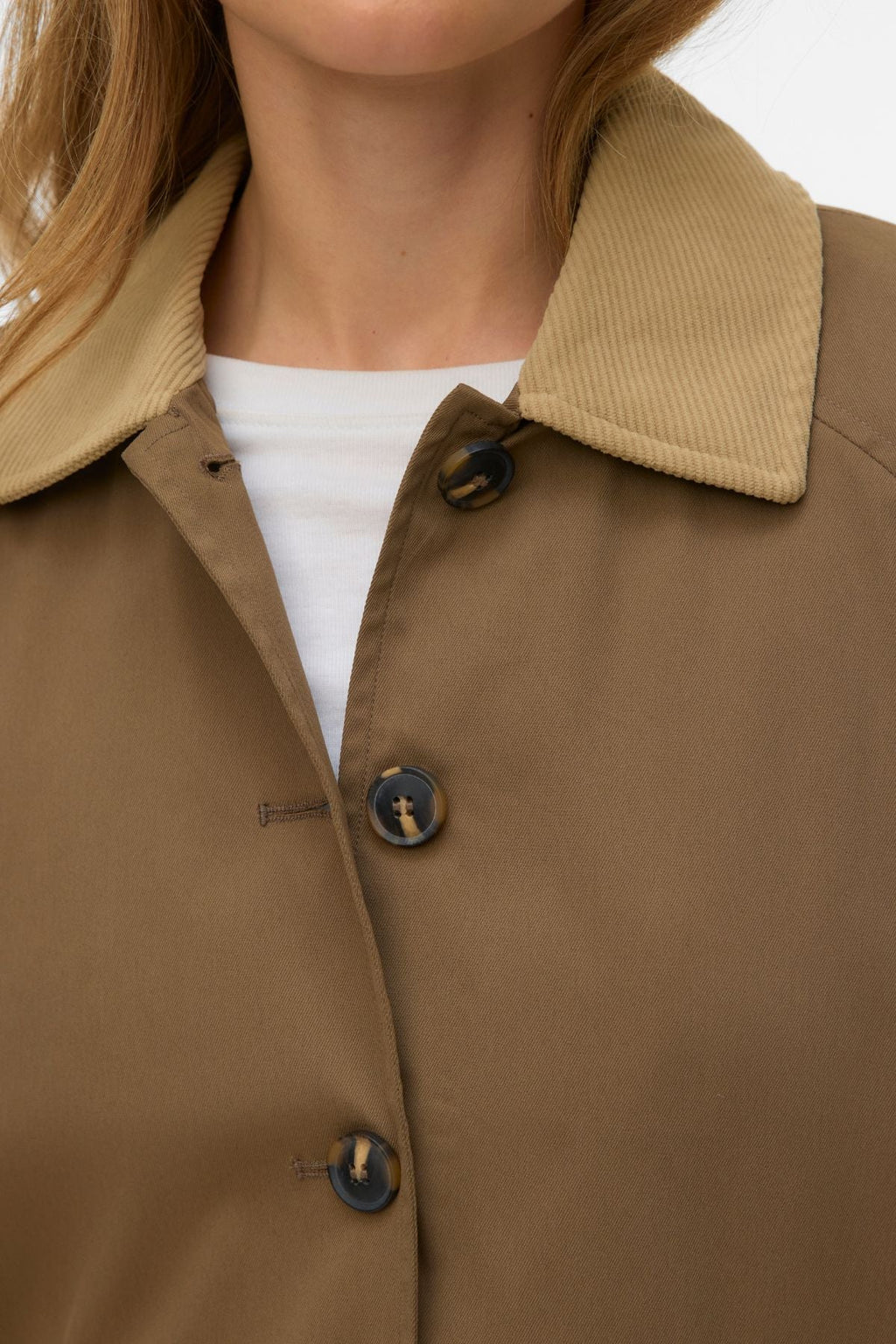Chelseafia Short Jacket - Brun