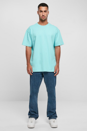Heavy Oversized T-skjorte - Beryl Blue